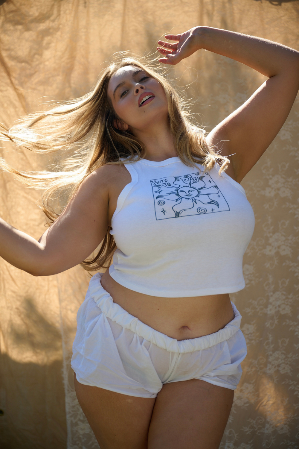 Here to Stay Racer Back Tank